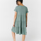 Brass & Roe Summer Ribbed Tiered Dress WOMEN'S DRESS Called to Surf 