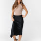 Sunrise Satin Skirt WOMEN'S SKIRTS Mod Ref Black L 