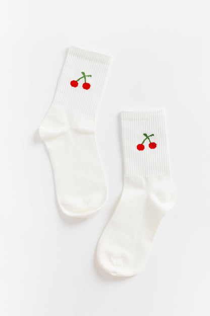 Cove Cherry Socks WOMEN'S SOCKS Cove Accessories 