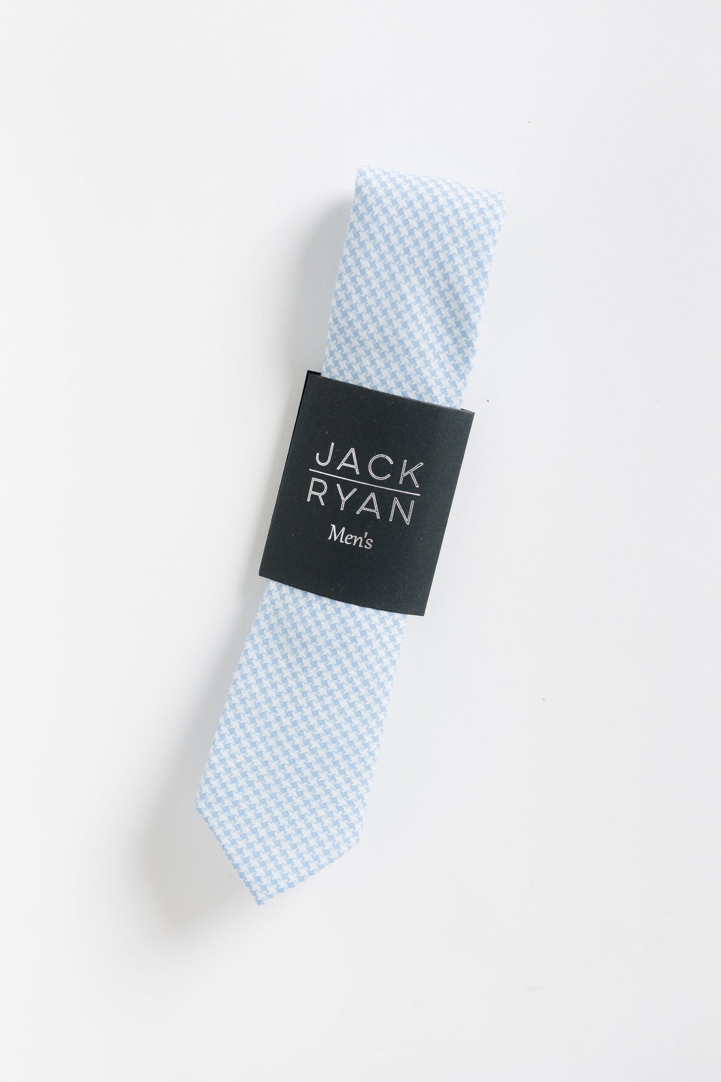 Jack Ryan Cooper Tie MEN'S TIE JACK RYAN Lt Blue/White 58" x 2.25" 