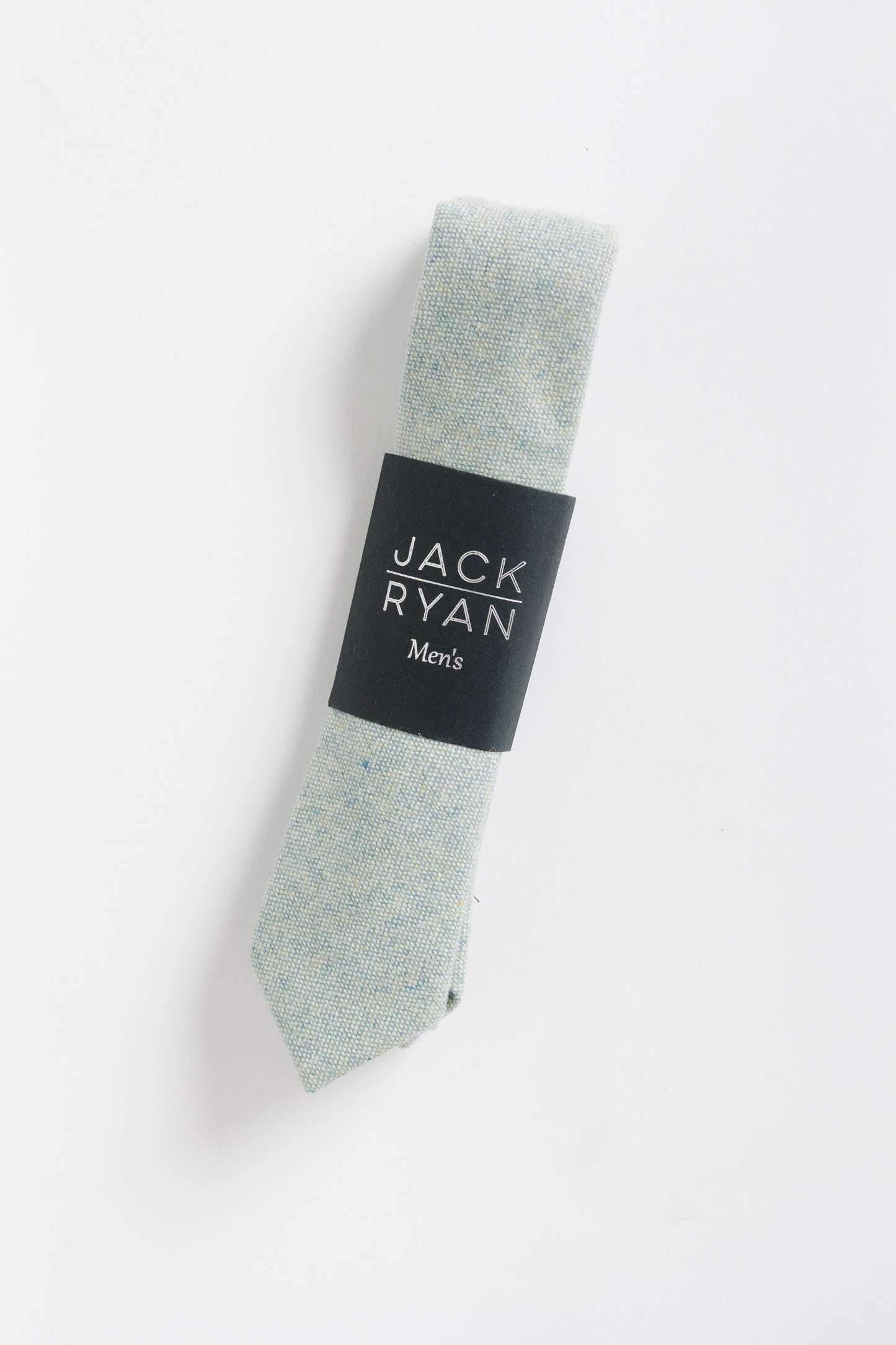 Jack Ryan Texture Tie MEN'S TIE JACK RYAN Blue 58" x 2.25" 