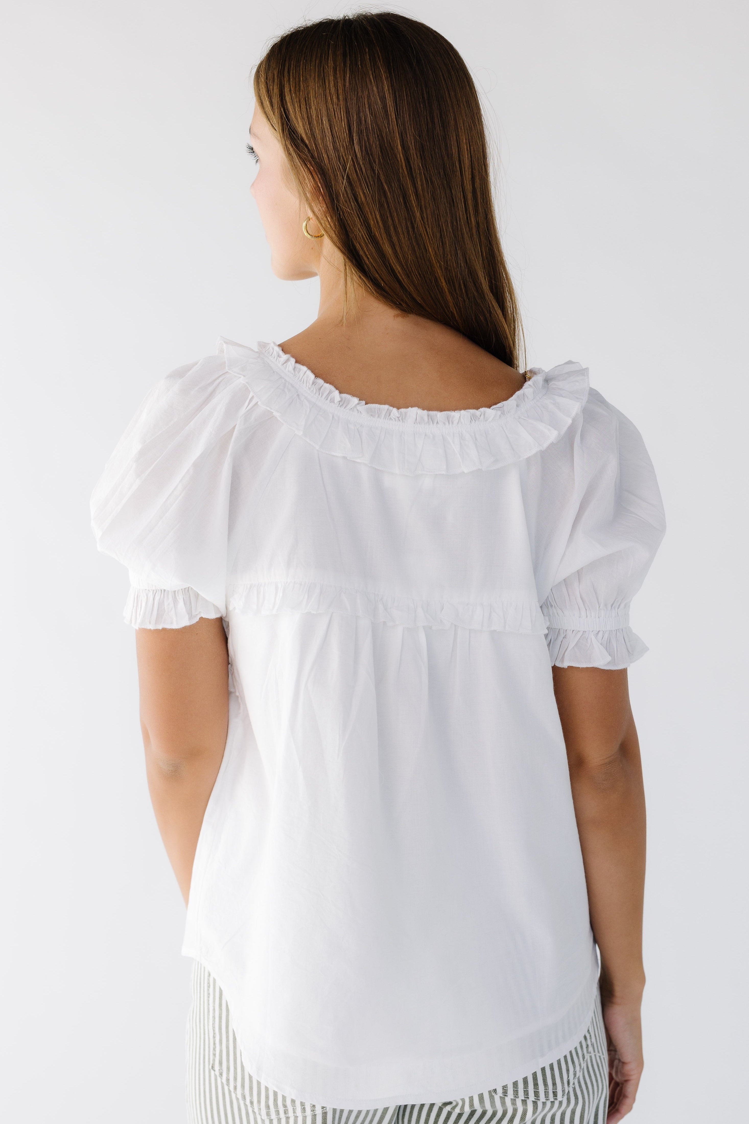 Modest Citrus Carla Details Blouse – Called to Surf