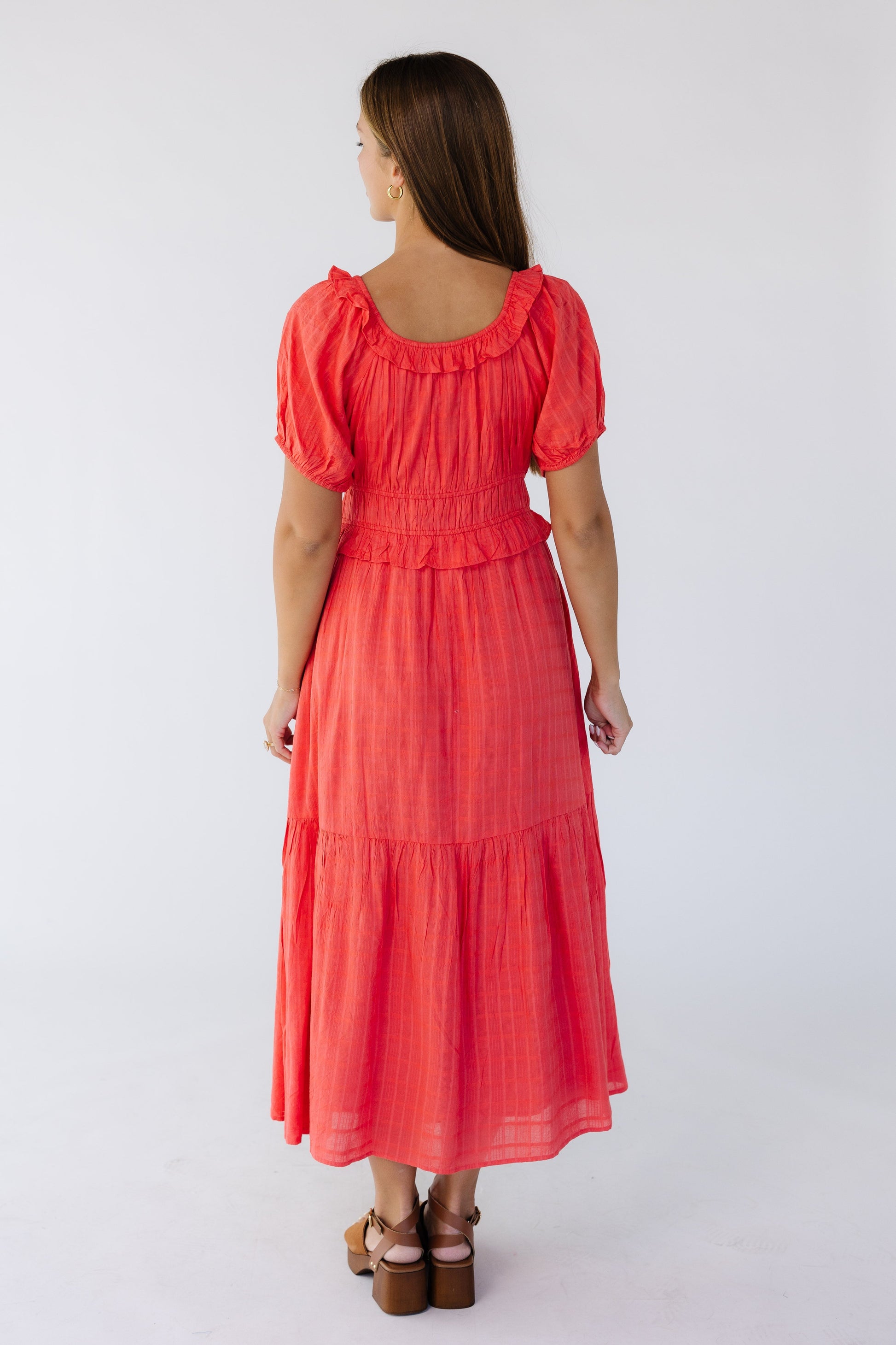 Citrus Jena Dress - Red WOMEN'S DRESS Citrus 