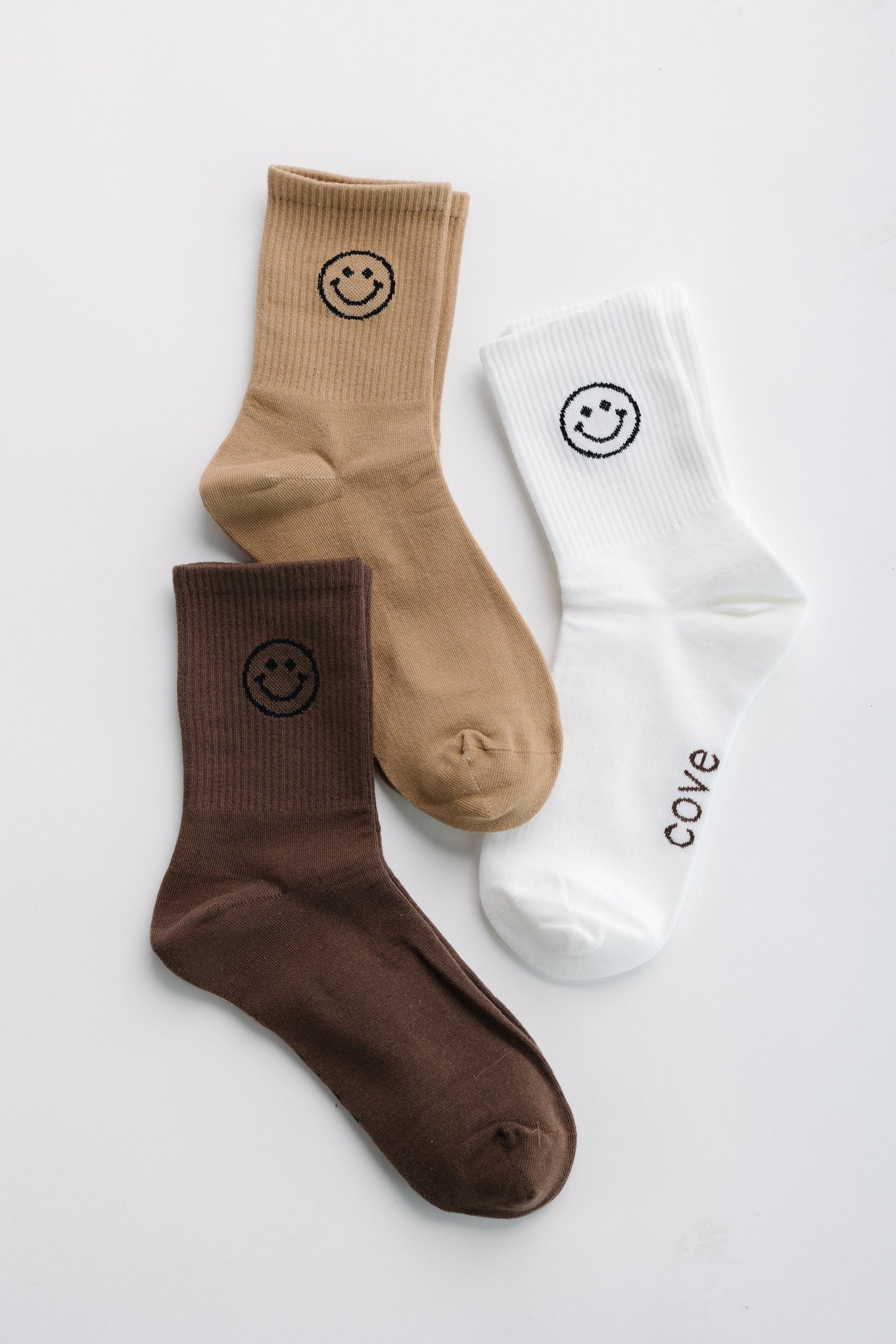 Cove All Smiles Socks 3 Pack WOMEN'S SOCKS Cove Accessories 