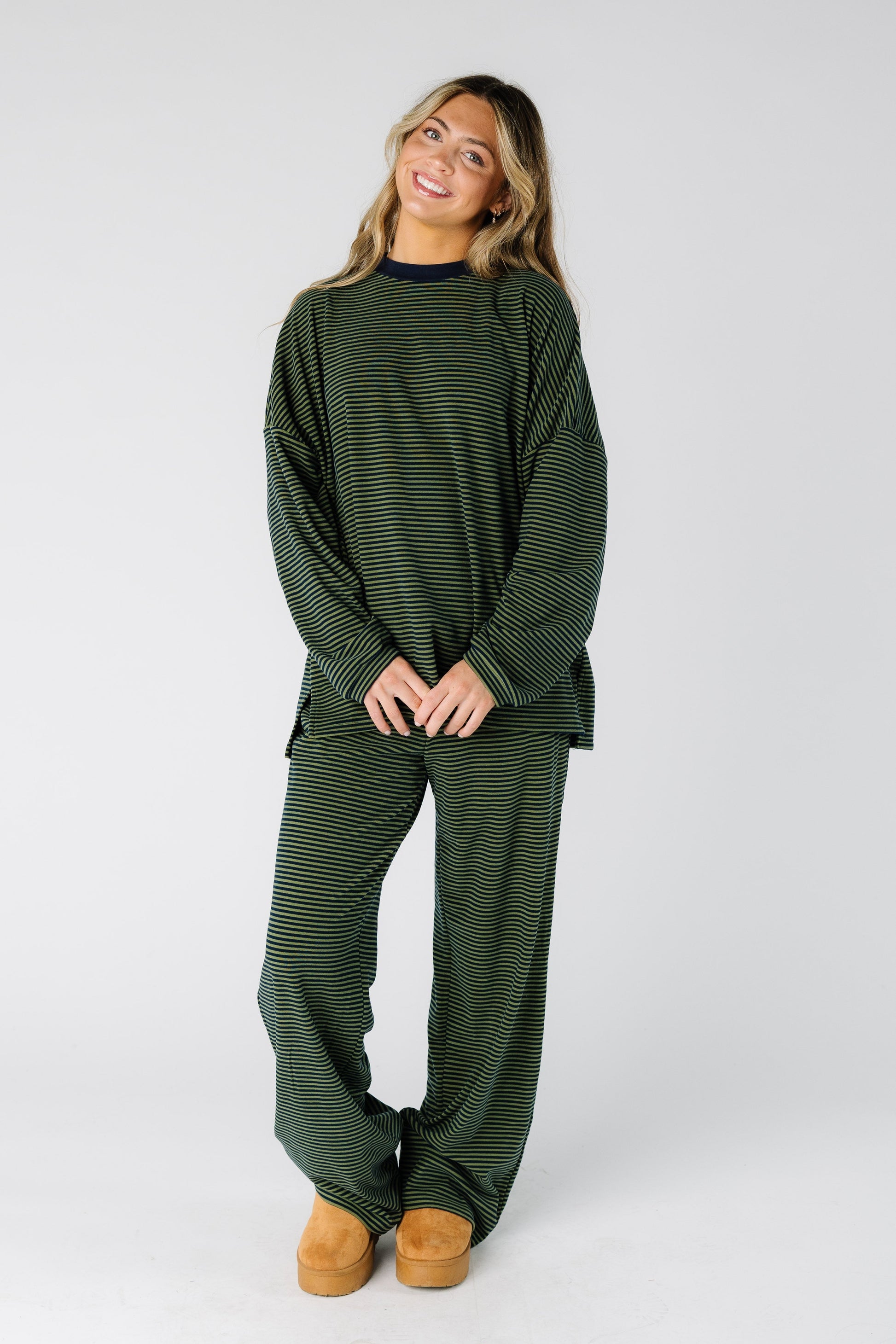 Cutie Everyday Stripe Set Women's Set brass & roe 