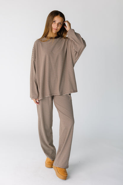 Cutie Everyday Stripe Set Women's Set brass & roe 