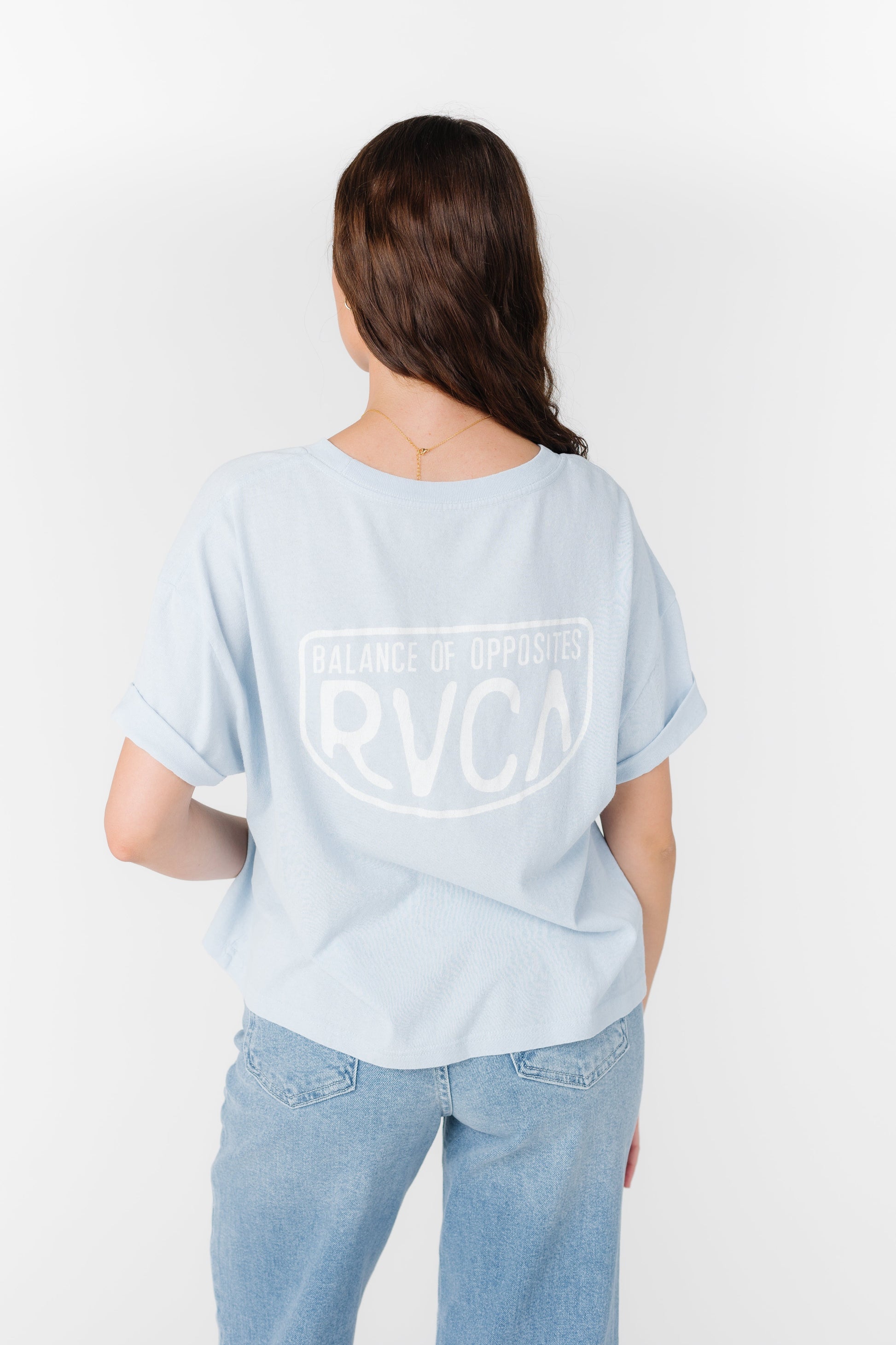 RVCA Stamped Roll It WOMEN'S T-SHIRT RVCA 