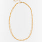 Cove Necklace Delicate Triple Chain Gold WOMEN'S NECKLACE Cove Accessories 