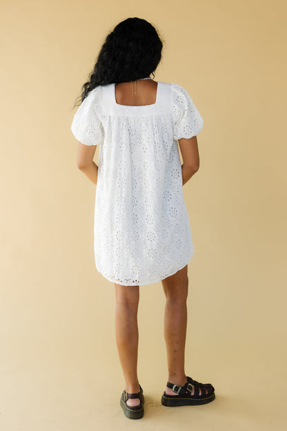 Citrus Eyelet Knee Dress WOMEN'S DRESS Nipun 