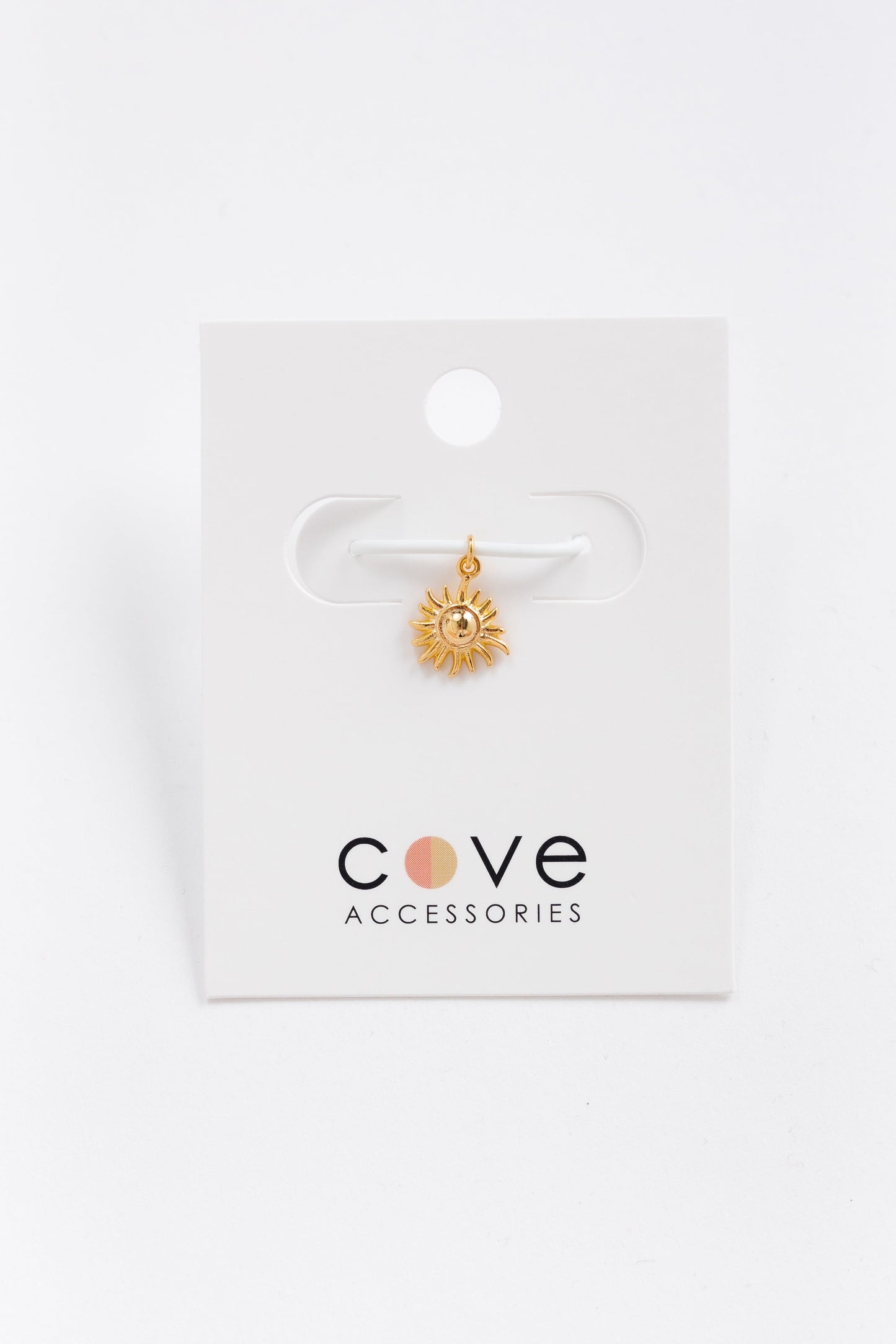 Cove Sun Charm Cove Charms Cove Accessories Gold OS 