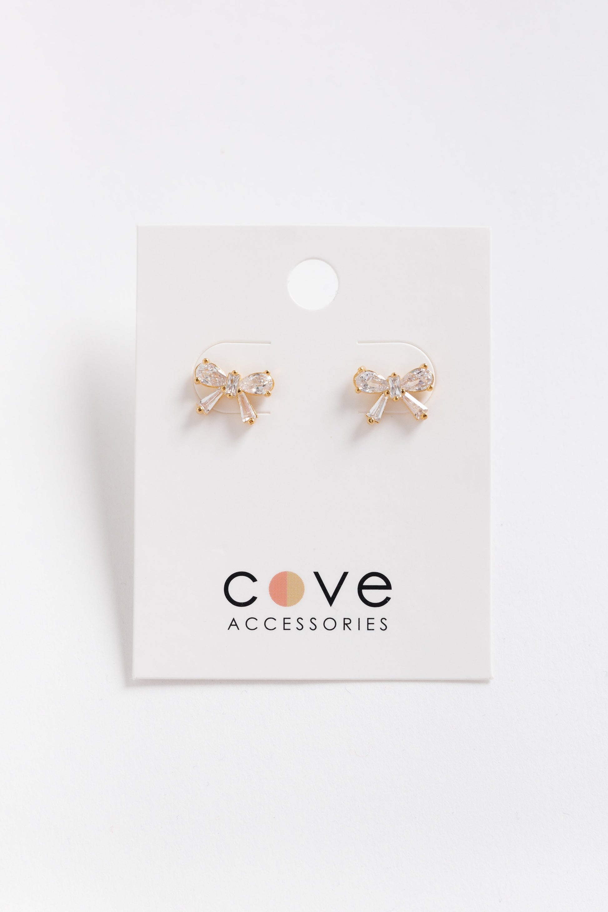 Cove Bows Dressed Up Earrings WOMEN'S EARINGS Cove Accessories Gold OS 