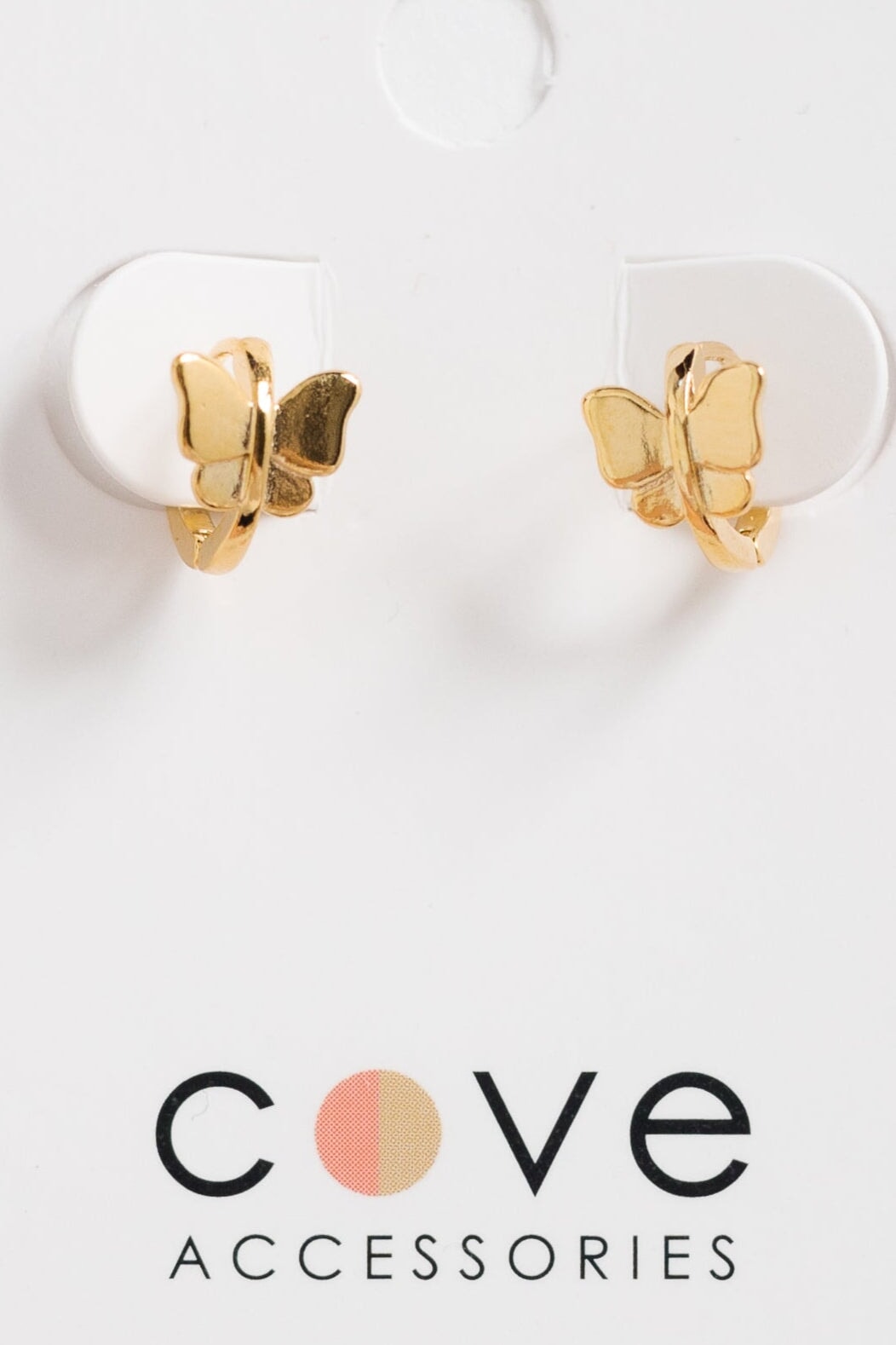 Cove Petite Butterfly Huggies WOMEN'S EARINGS Cove Accessories 