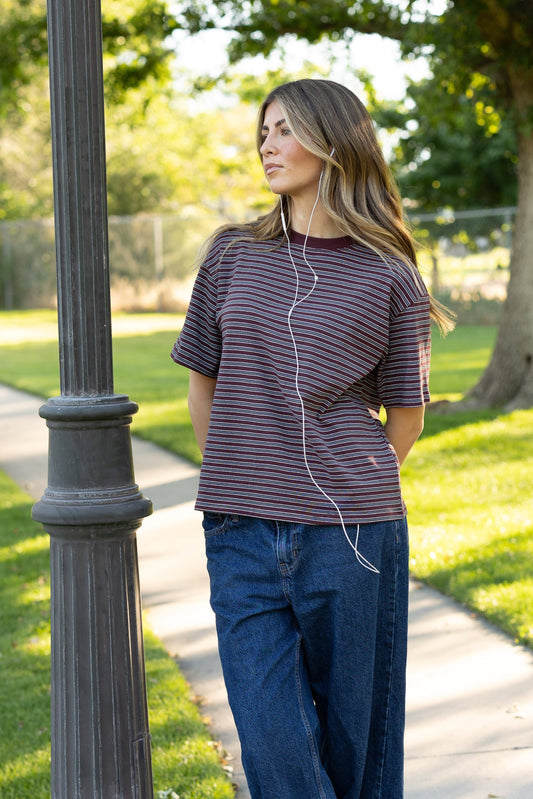 Brass & Roe New Things Tee - Fall WOMEN'S TOP brass & roe 