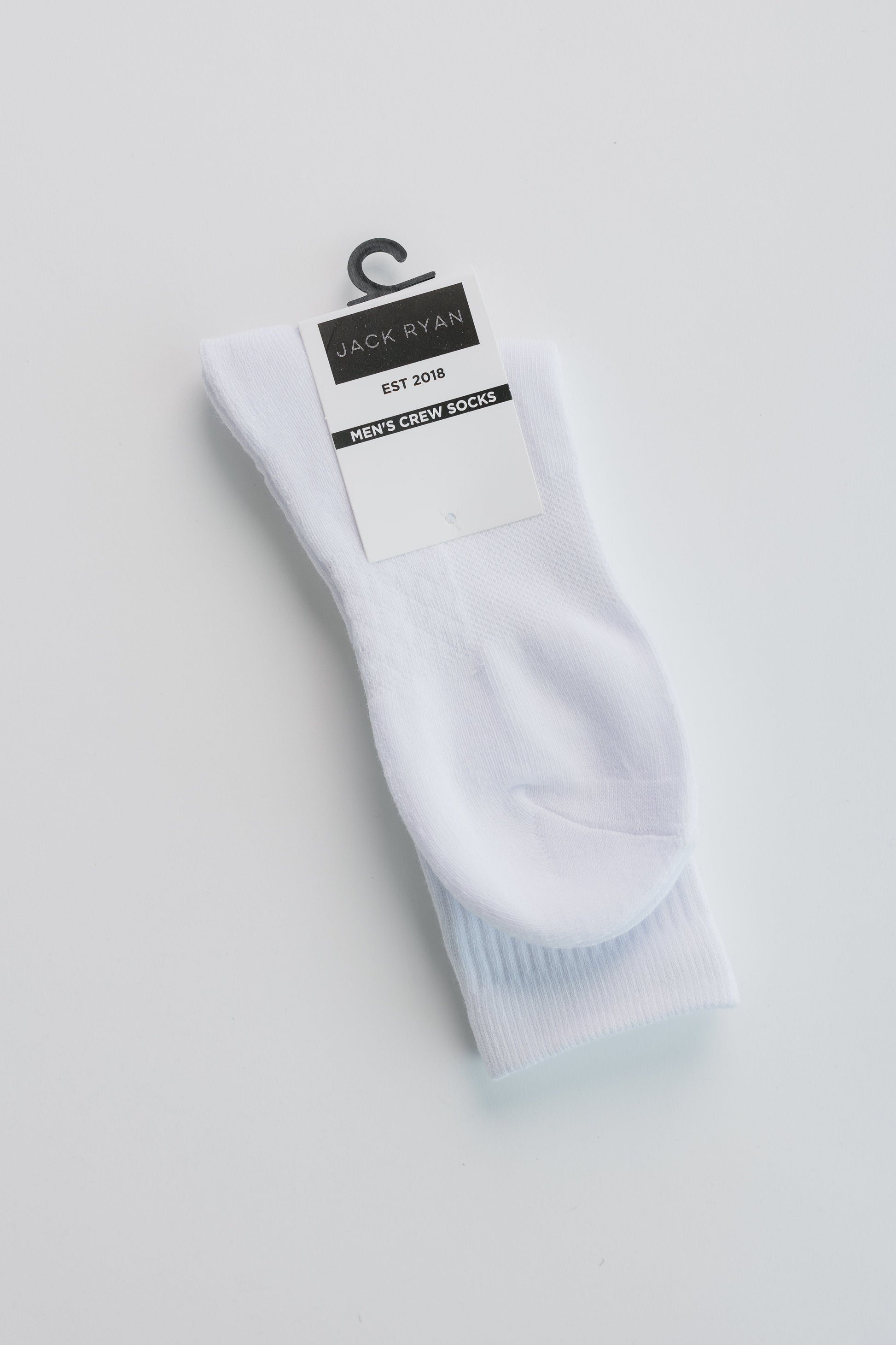 Jack Ryan Crew Sock MEN'S SOCKS JACK RYAN White OS 