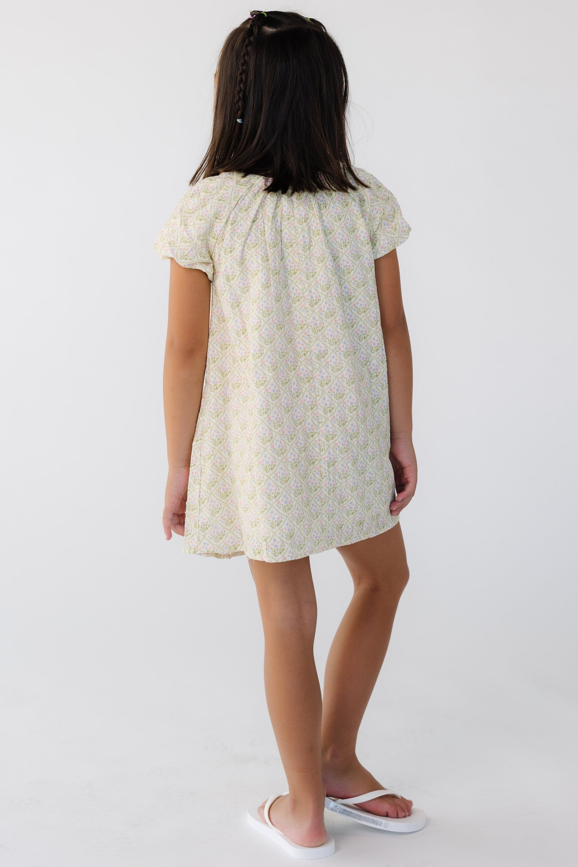 Brass & Roe Sweetie Button Down Girl's Dress GIRL'S DRESS brass & roe 