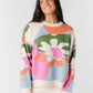 Vintage Abstract Sweater WOMEN'S SWEATERS Polagram 