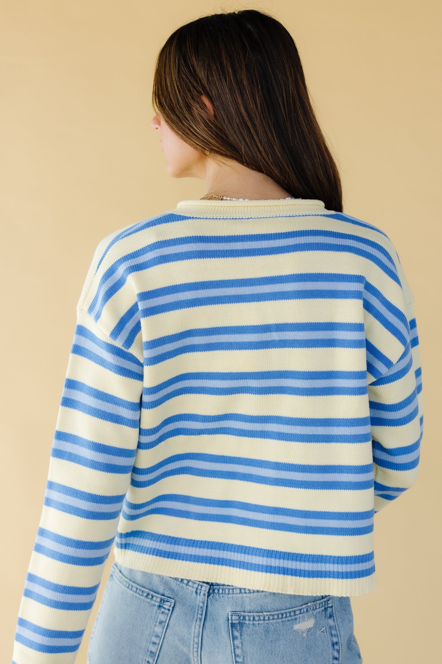 Zoe Striped Cardigan WOMEN'S CARDIGAN Wishlist 