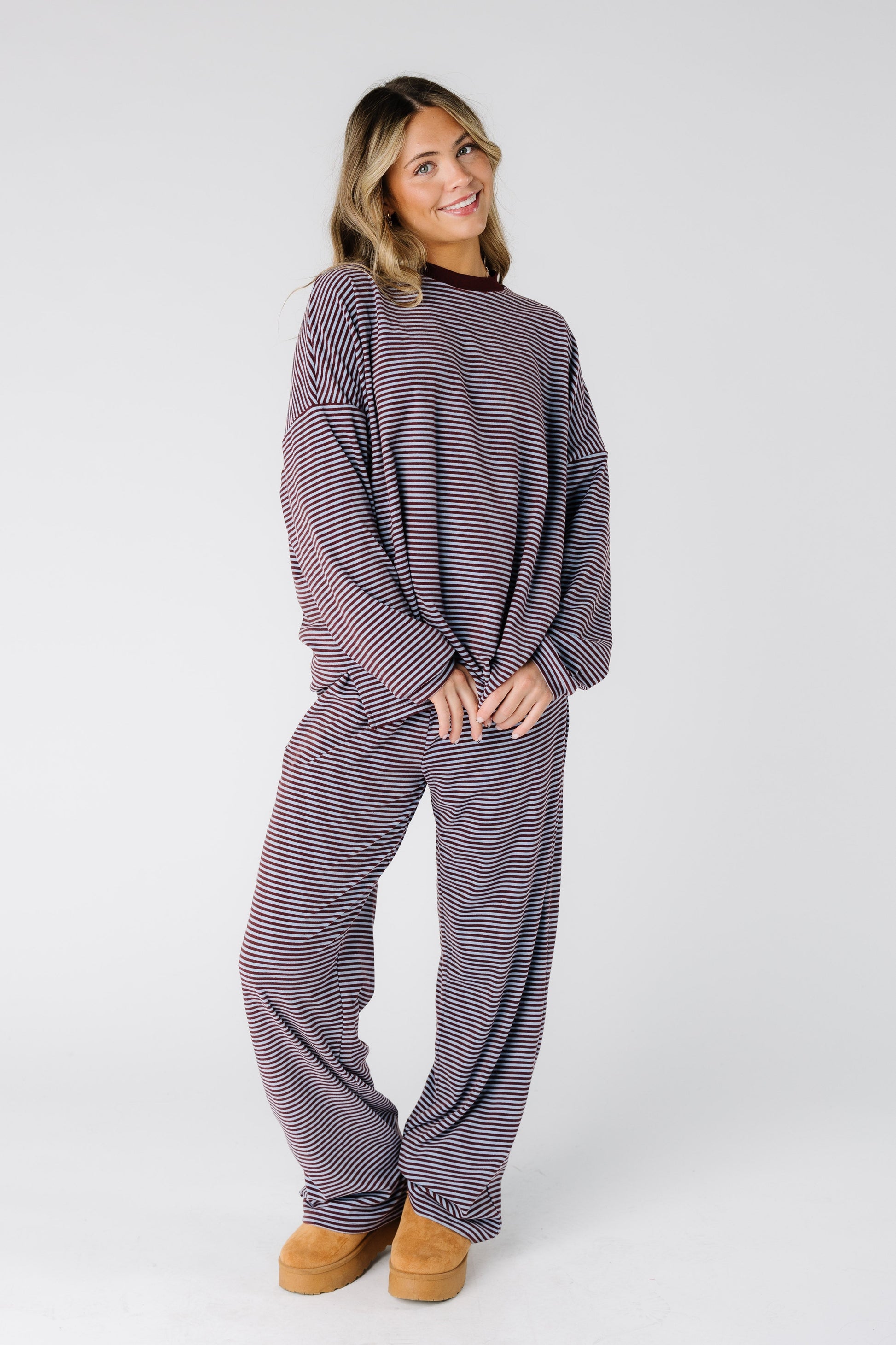 Cutie Everyday Stripe Set Women's Set brass & roe 