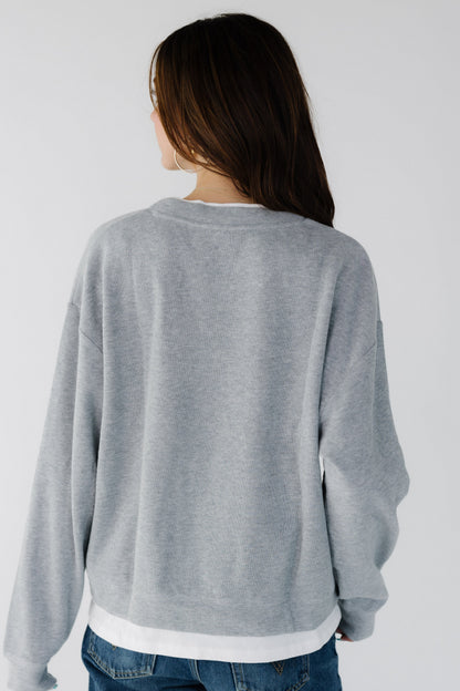 Always On Crew Pullover Knit WOMEN'S TOP By Together 