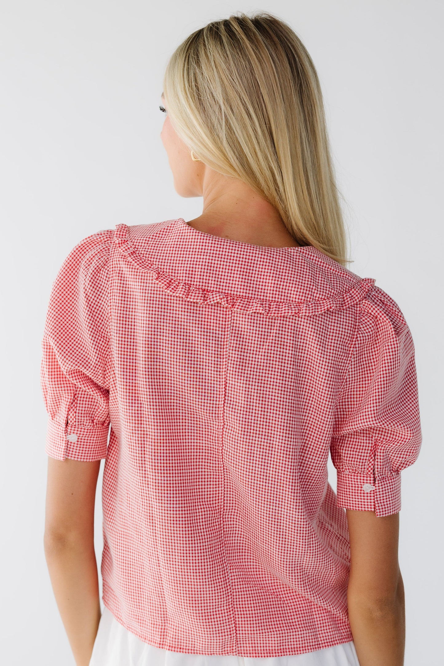 Brass & Roe Roe Collar Blouse WOMEN'S TOP brass & roe 