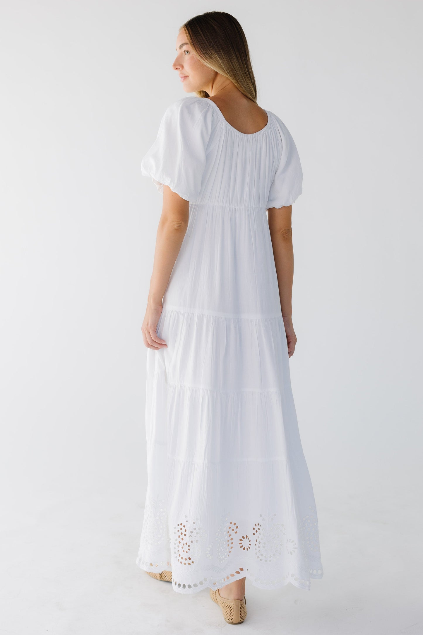 Citrus Lyon Tier Eyelet Dress WOMEN'S DRESS Citrus 
