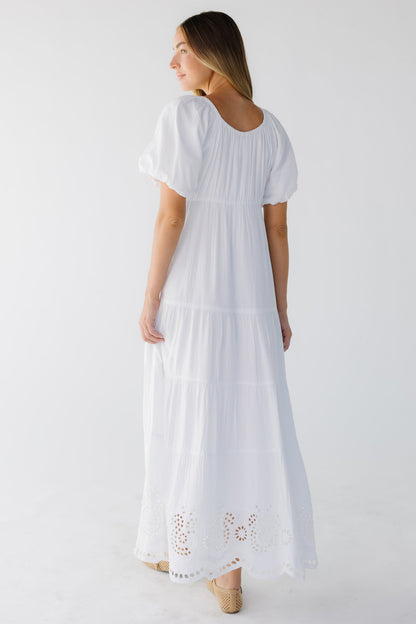 Citrus Lyon Tier Eyelet Dress WOMEN'S DRESS Citrus 