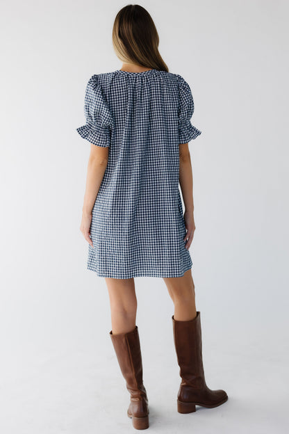 Life of The Party Gingham Dress WOMEN'S DRESS Things Between 