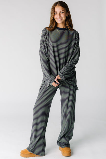Cutie Everyday Stripe Set Women's Set brass & roe 