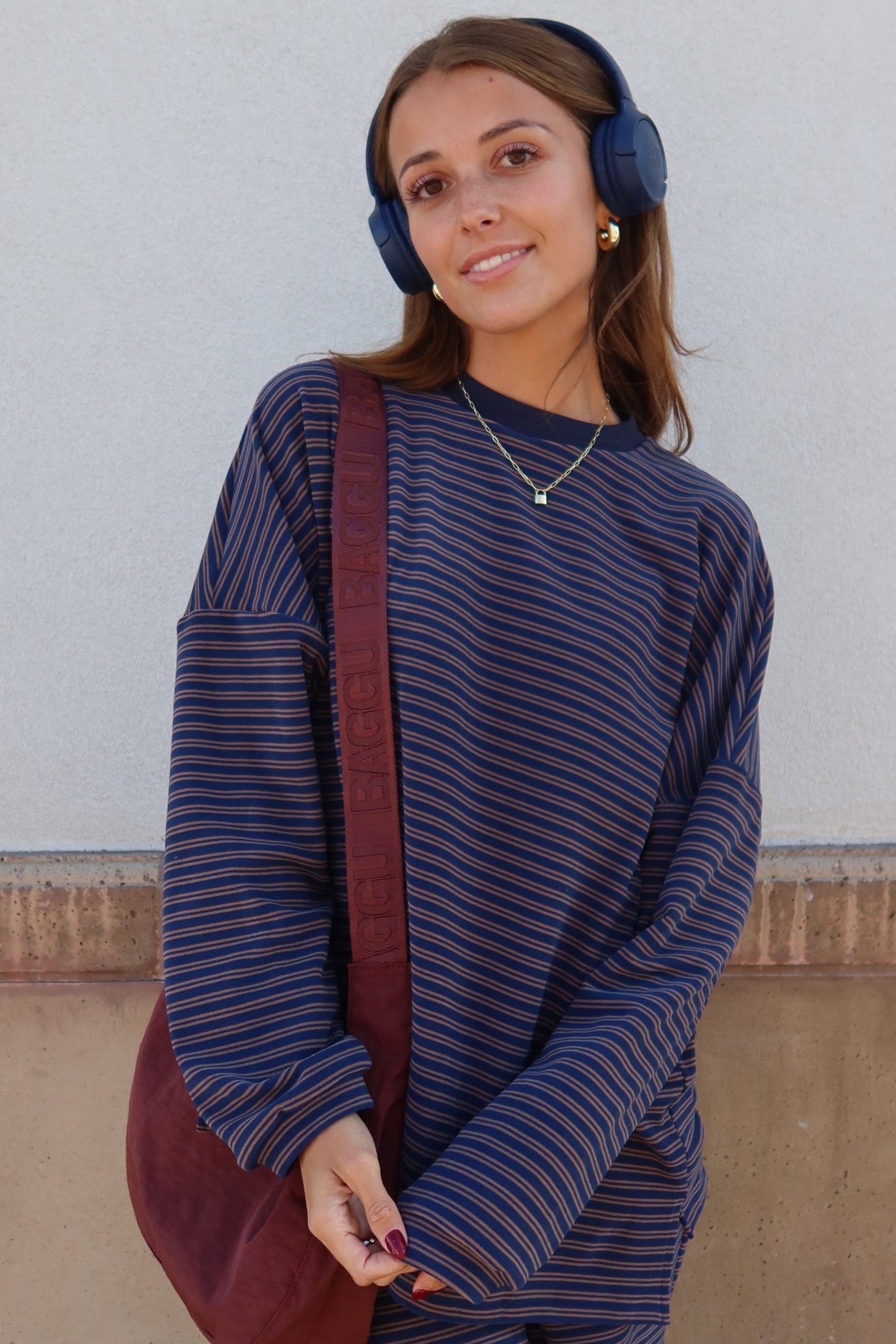 Cutie Everyday Stripe Set Women's Set brass & roe 