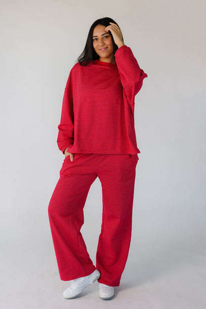 Cutie Everyday Lover Stripe Set Women's Set brass & roe 