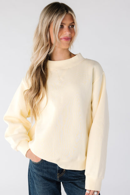 Brooks Butter Fleece Sweatshirt WOMEN'S SWEATSHIRT Things Between 