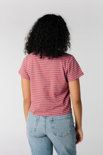 Brass & Roe Essential Stripe Tee WOMEN'S T-SHIRT brass & roe 