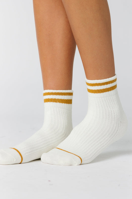 Cove Jaxon Cozy Striped Socks WOMEN'S SOCKS Cove Accessories 