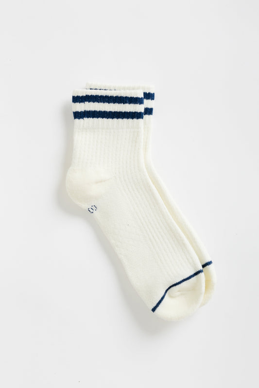 Cove Jaxon Cozy Striped Socks WOMEN'S SOCKS Cove Accessories Navy OS 