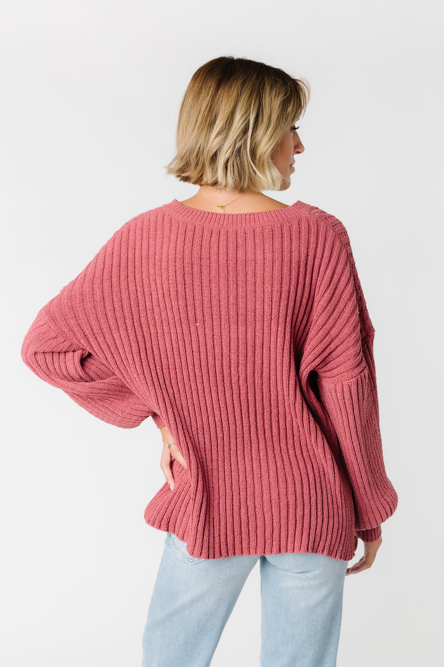 Textured Chenille Sweater - Ginger WOMEN'S SWEATERS Wishlist 