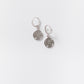 Cove Flower Huggies WOMEN'S EARINGS Cove Accessories Silver OS 