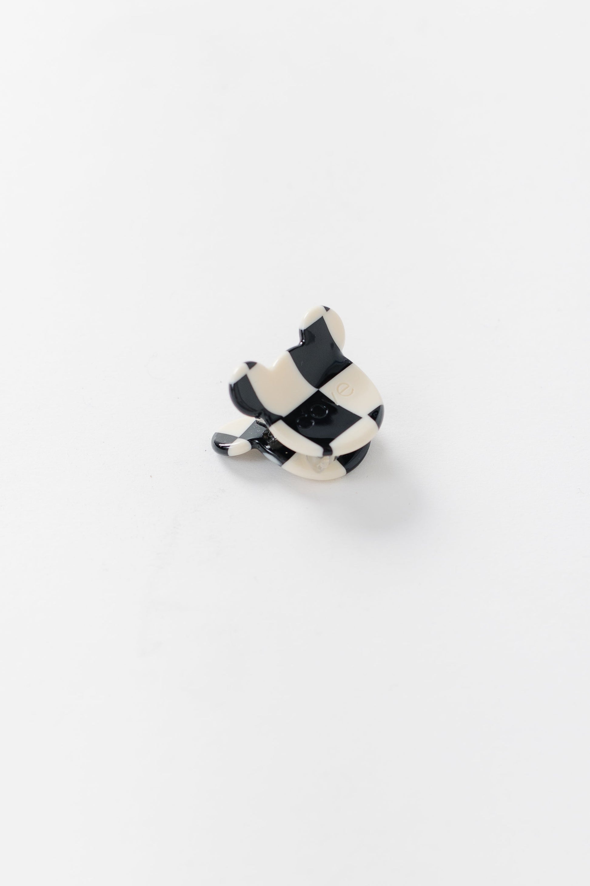 Mickey Checker Hair Claw HAIR ACCESSORY Cove Accessories Blk/Wht Small 