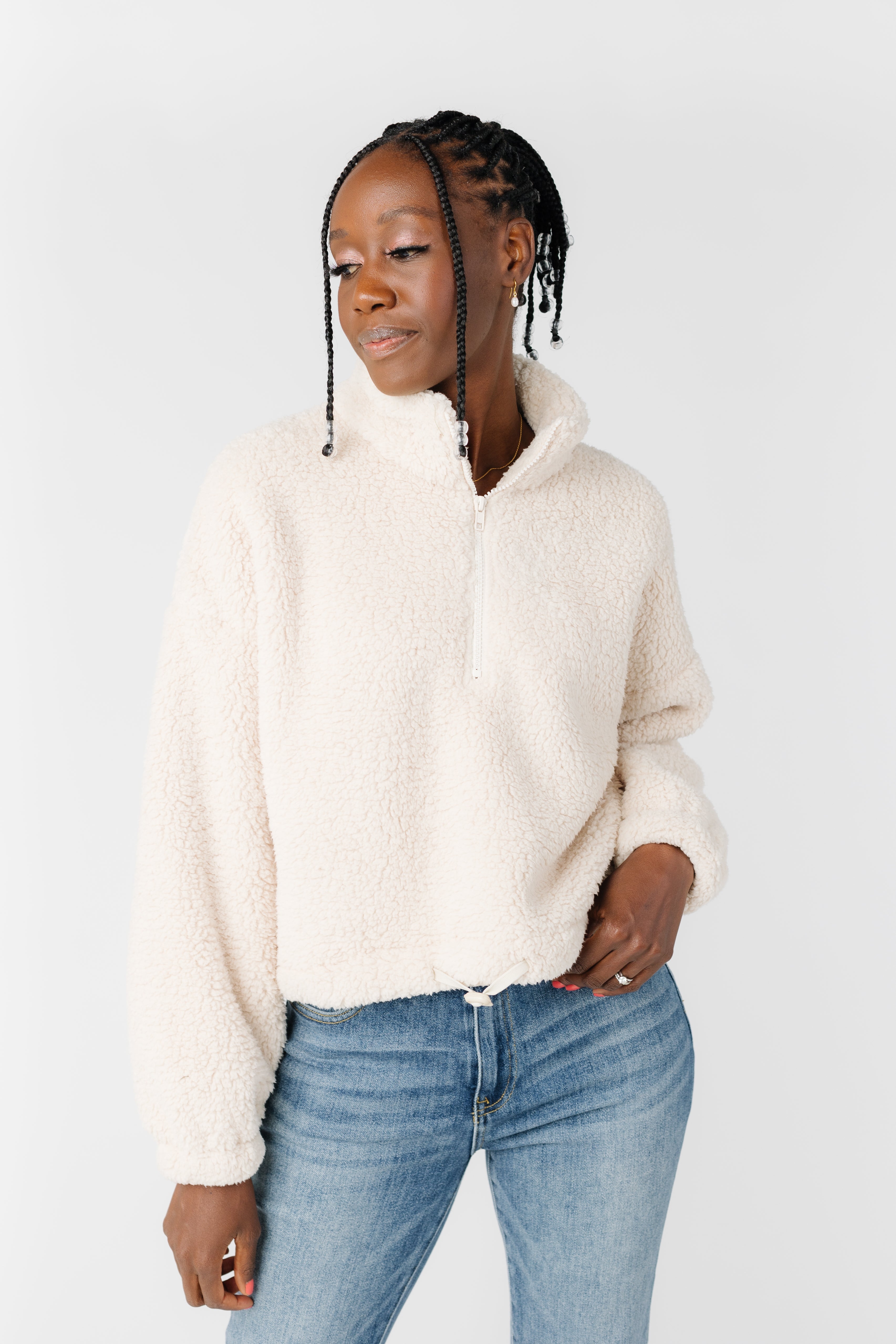 Comfy hot sale sherpa pullover