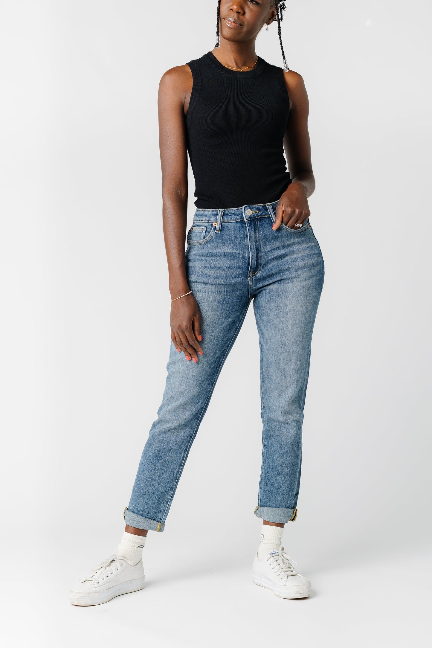 How to Style High Waisted Jeans — Jasmine Diane