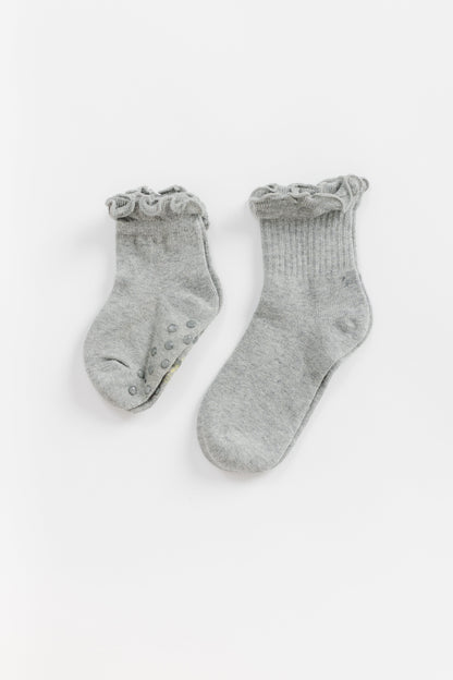 Cove Kids Ruffle Quarter Socks KID'S SOCKS Cove Accessories 