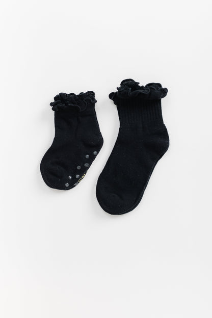 Cove Kids Ruffle Quarter Socks KID'S SOCKS Cove Accessories 