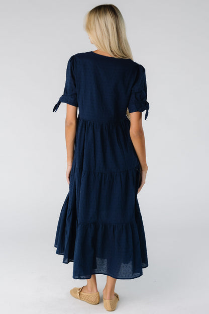 Brass & Roe Claire Tie-Sleeve Dress WOMEN'S DRESS brass & roe 