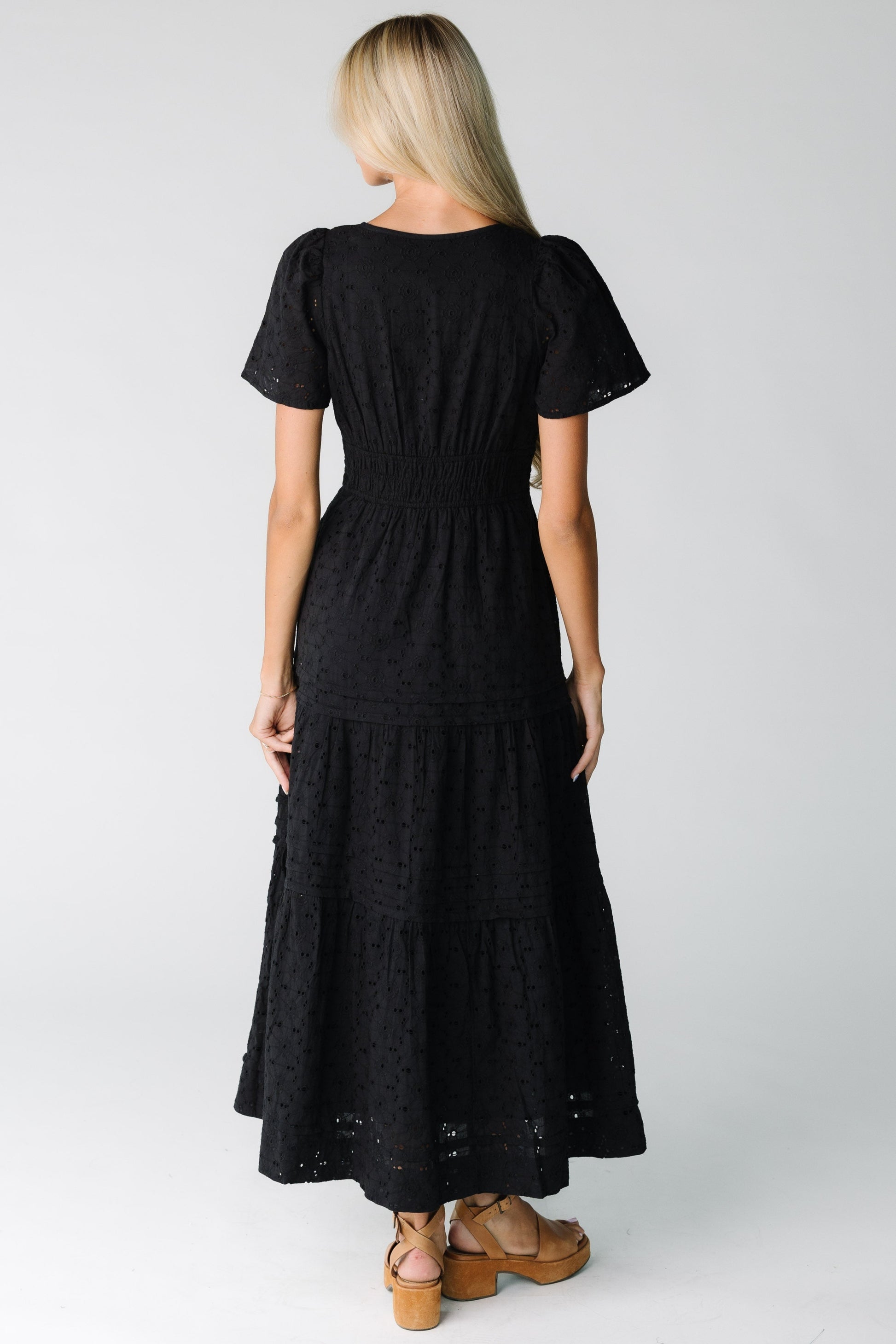 Citrus-Shae Dress - Black Eyelet WOMEN'S DRESS Citrus 