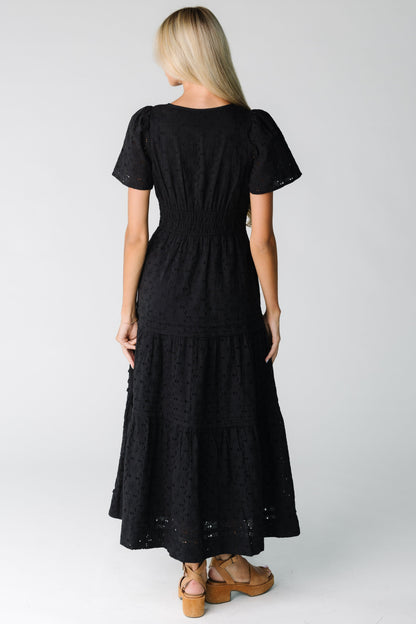 Citrus-Shae Dress - Black Eyelet WOMEN'S DRESS Citrus 