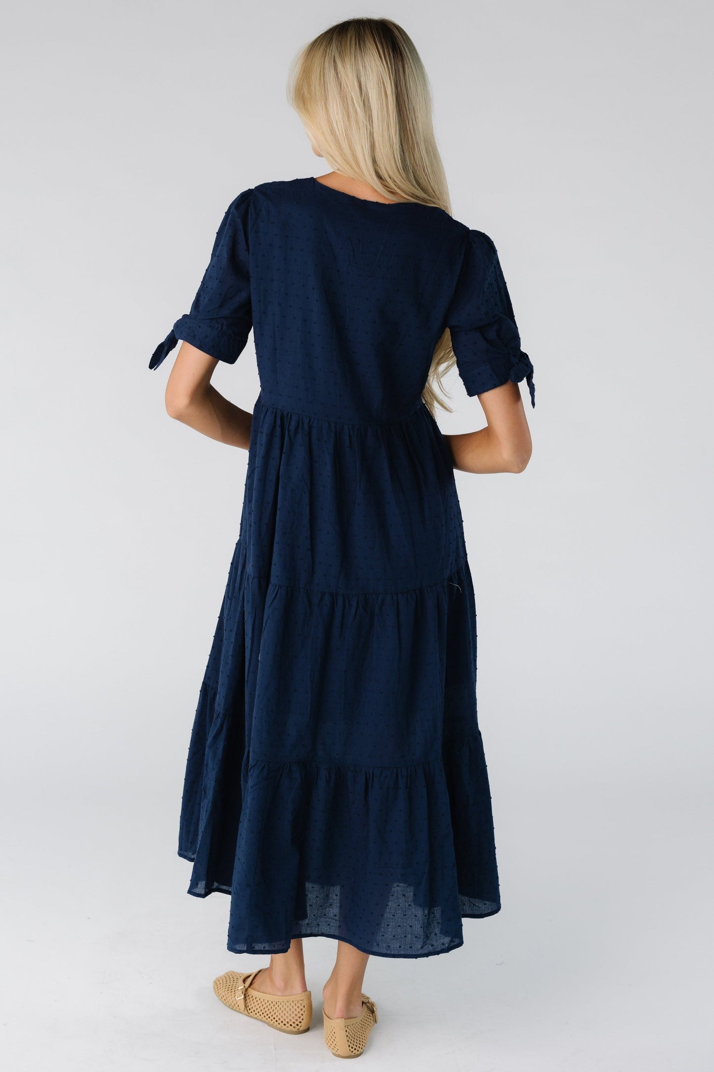 Brass & Roe Claire Tie-Sleeve Dress WOMEN'S DRESS brass & roe 