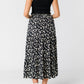 Floral Tiered Maxi Skirt WOMEN'S SKIRTS Polagram 