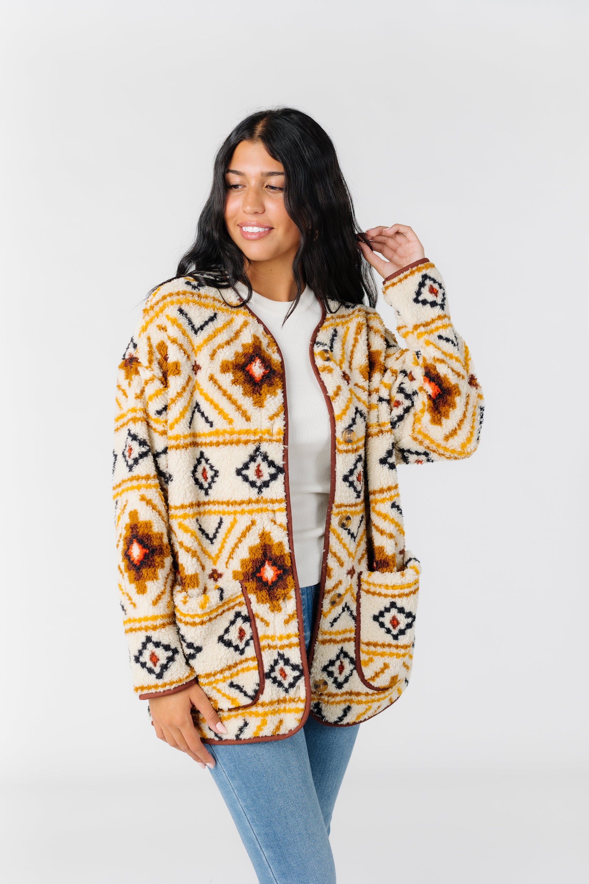 Cozy Billabong to Jacket Called Fireside Surf – Button Up