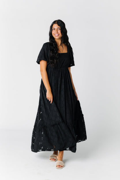 Audra Bubble Sleeve Dress WOMEN'S DRESS Polagram Black L 