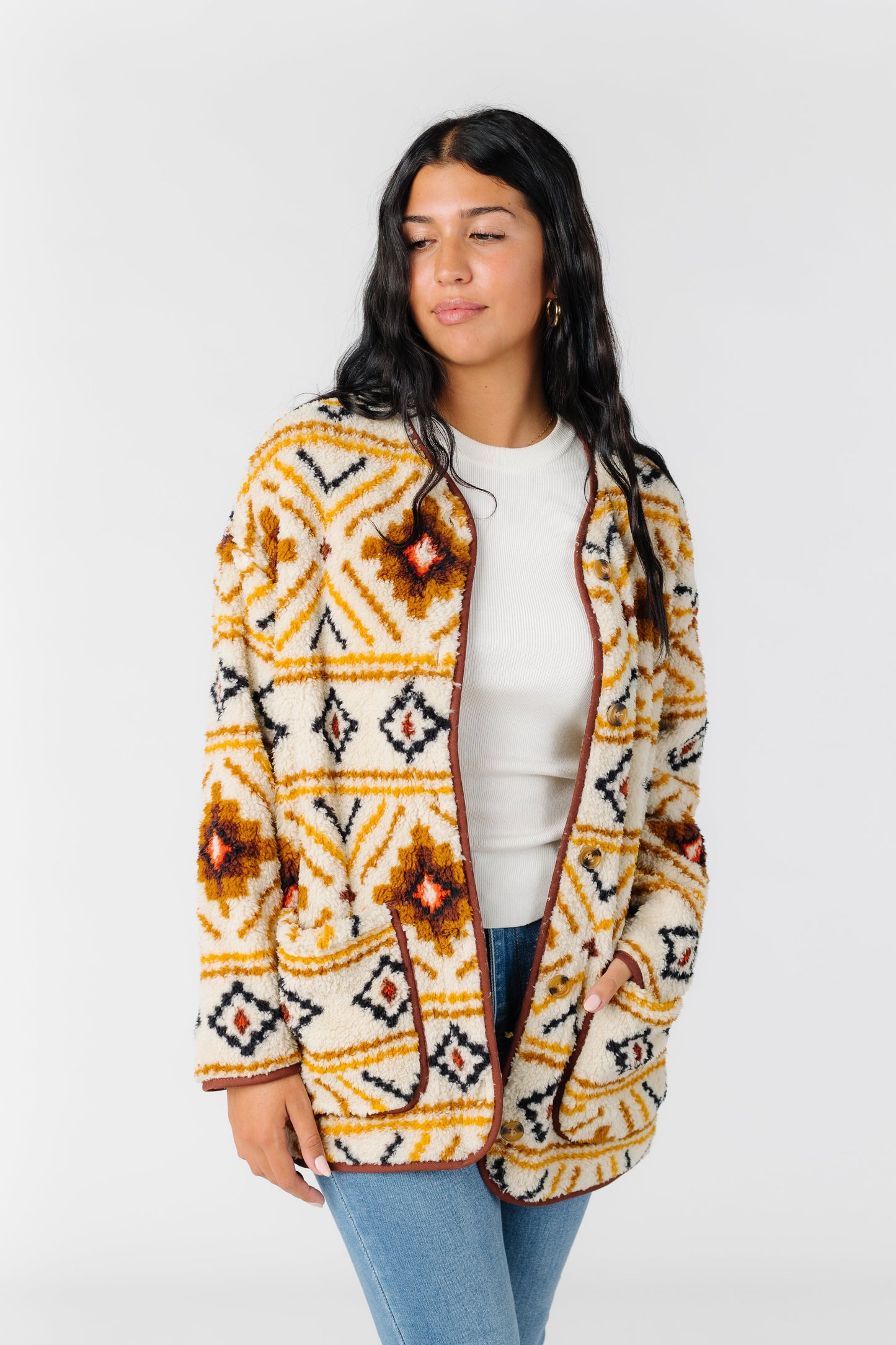 Cozy Fireside Jacket Called Billabong Surf to Button – Up