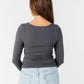 Solid Jersey Crop Top WOMEN'S TOP Grade & Gather 